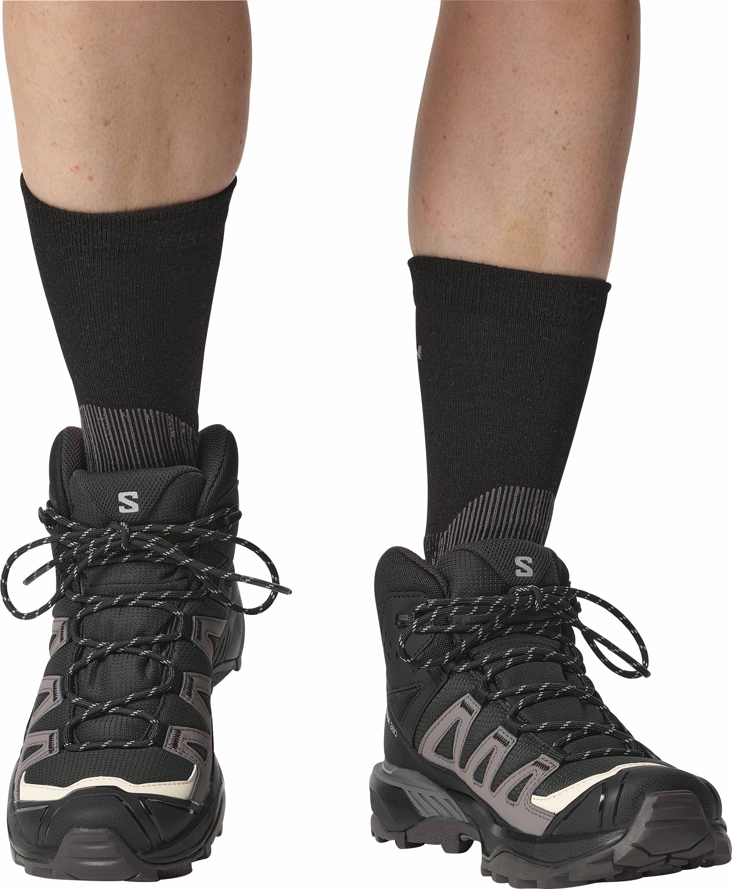 The North Face Vectiv Taraval Hiking Shoes Salomon X Ultra 360 Mid GORE-TEX Womens Walking Boots - Black