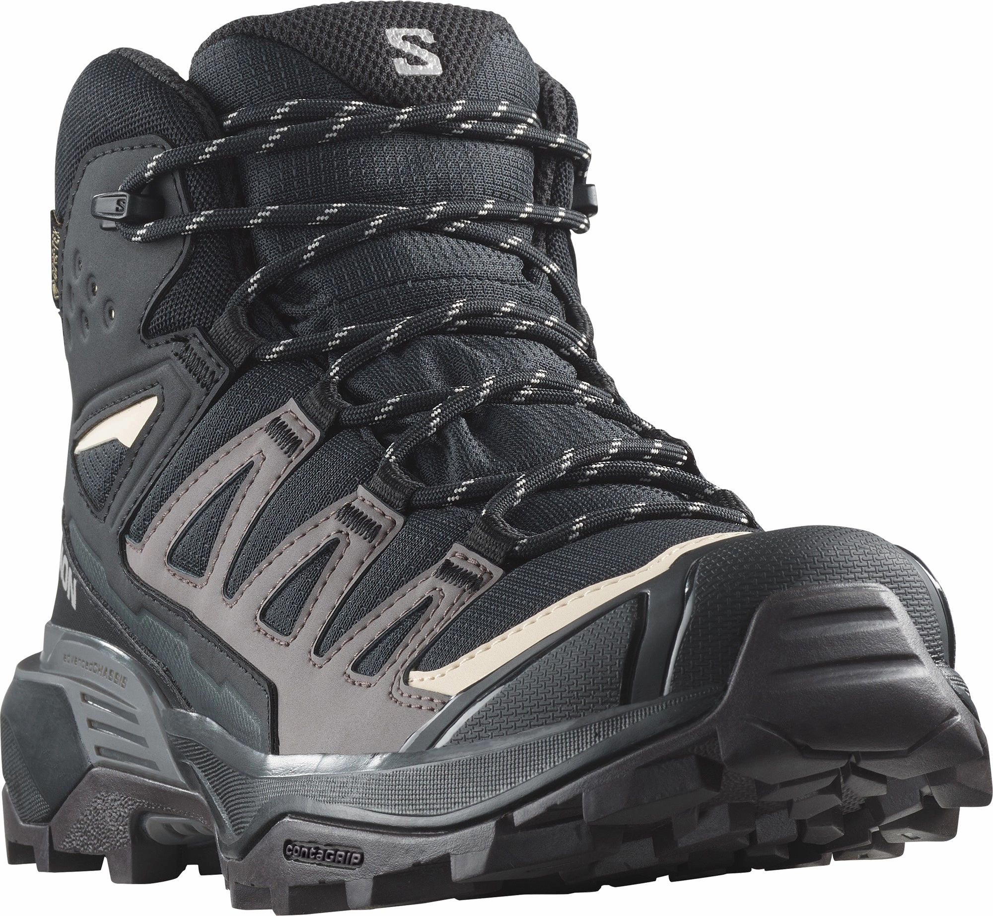 Most Expensive Hiking Shoes Salomon X Ultra 360 Mid GORE-TEX Womens Walking Boots - Black
