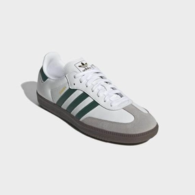 SAMBA OG SHOES - Cloud White / Collegiate Green / Clear Granite Shoes Near Me Deals