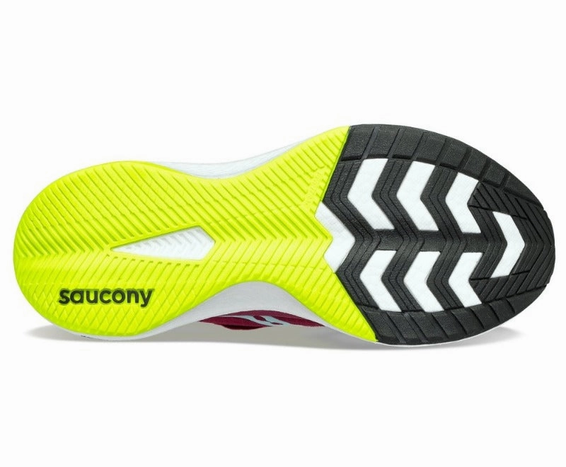 Vapormax Running Shoes Saucony Women's Freedom Crossport - Berry/Black