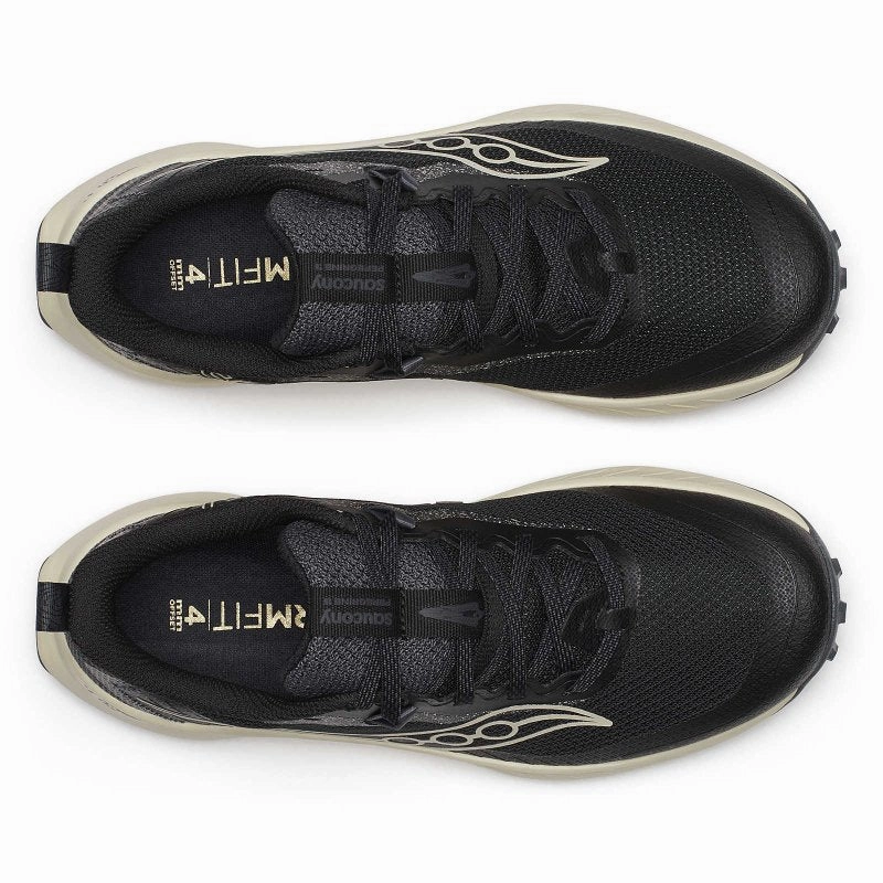 Saucony Women's Peregrine 15 - Black/Pearl Hiking Shoes Wide Fit