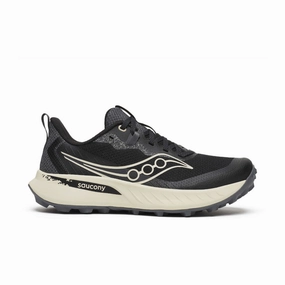 Saucony Women's Peregrine 15 - Black/Pearl Best Place To Buy Hiking Shoes