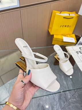 SE1151 FF First High-Heeled Sandals / Size5-11 Elastic Strap Sandals