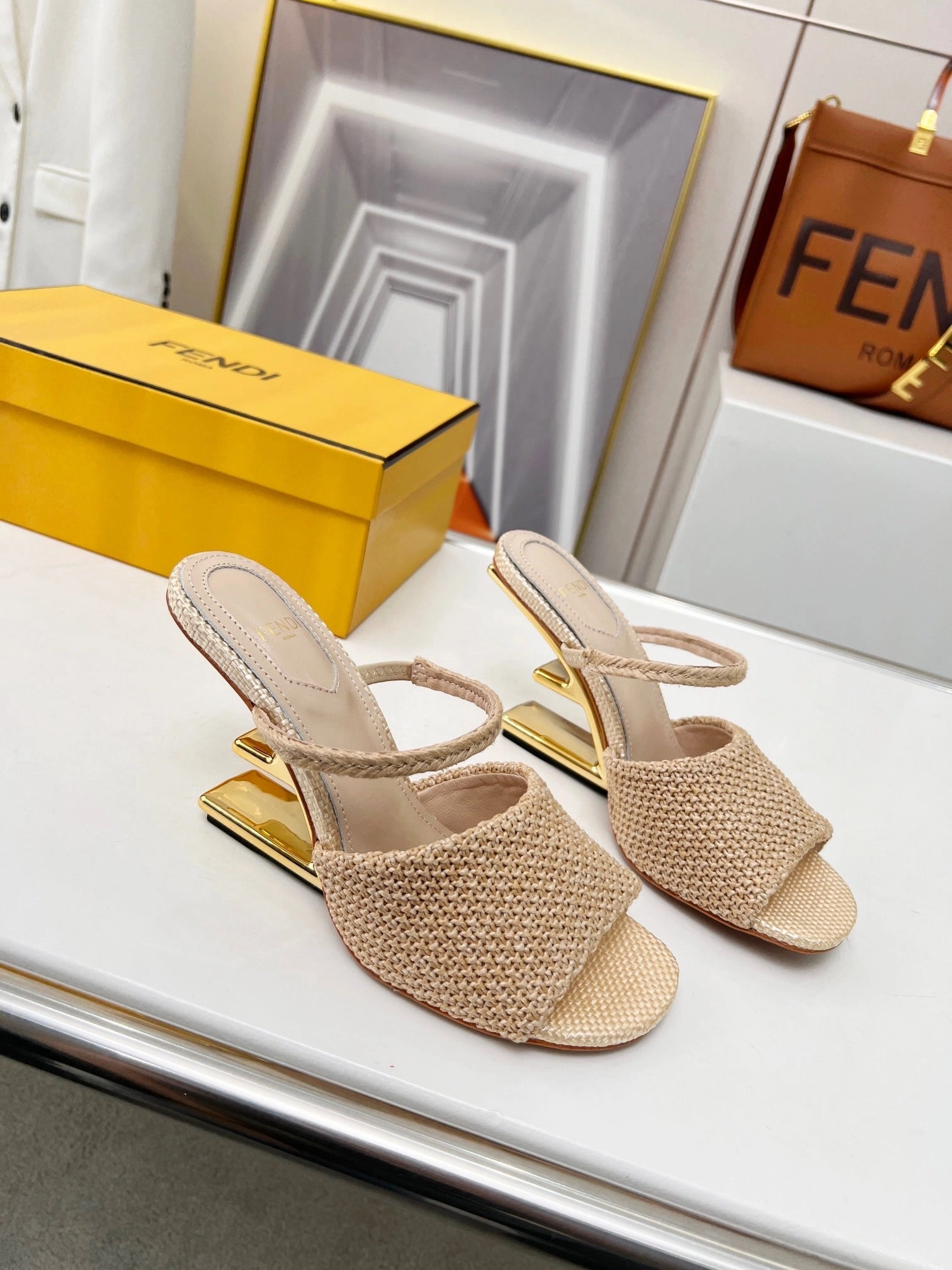 Sandals Ankle Strap Flat SE1153 FF First High-Heeled Sandals / Size5-11