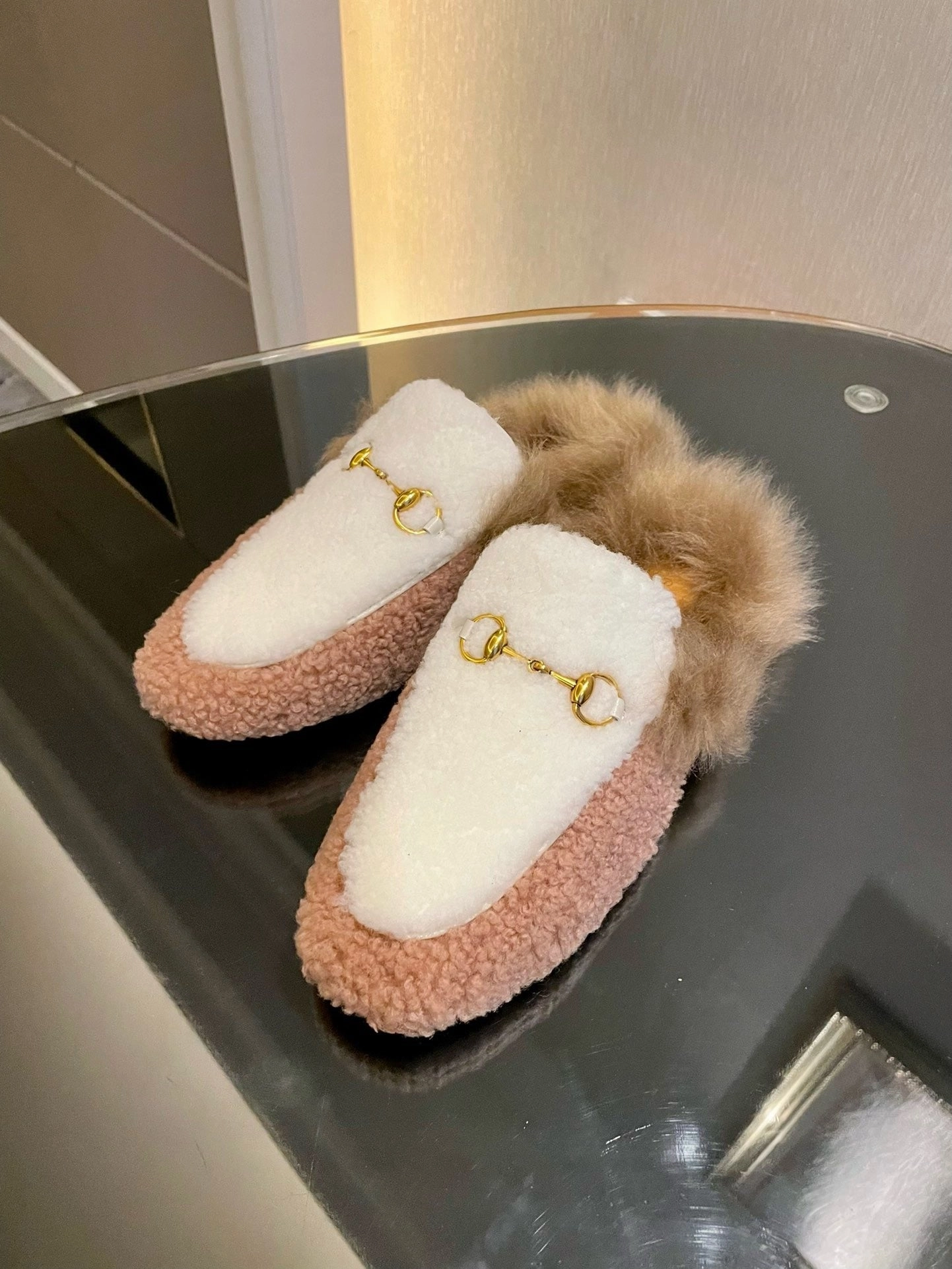 Non Skid Material For Slippers SE1290 GG Princetown Slipper / Size5-10