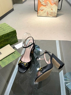 SE1339 Women's Horsebit mid-heel Sandal / Size5-11 Ugg Jelly Sandals