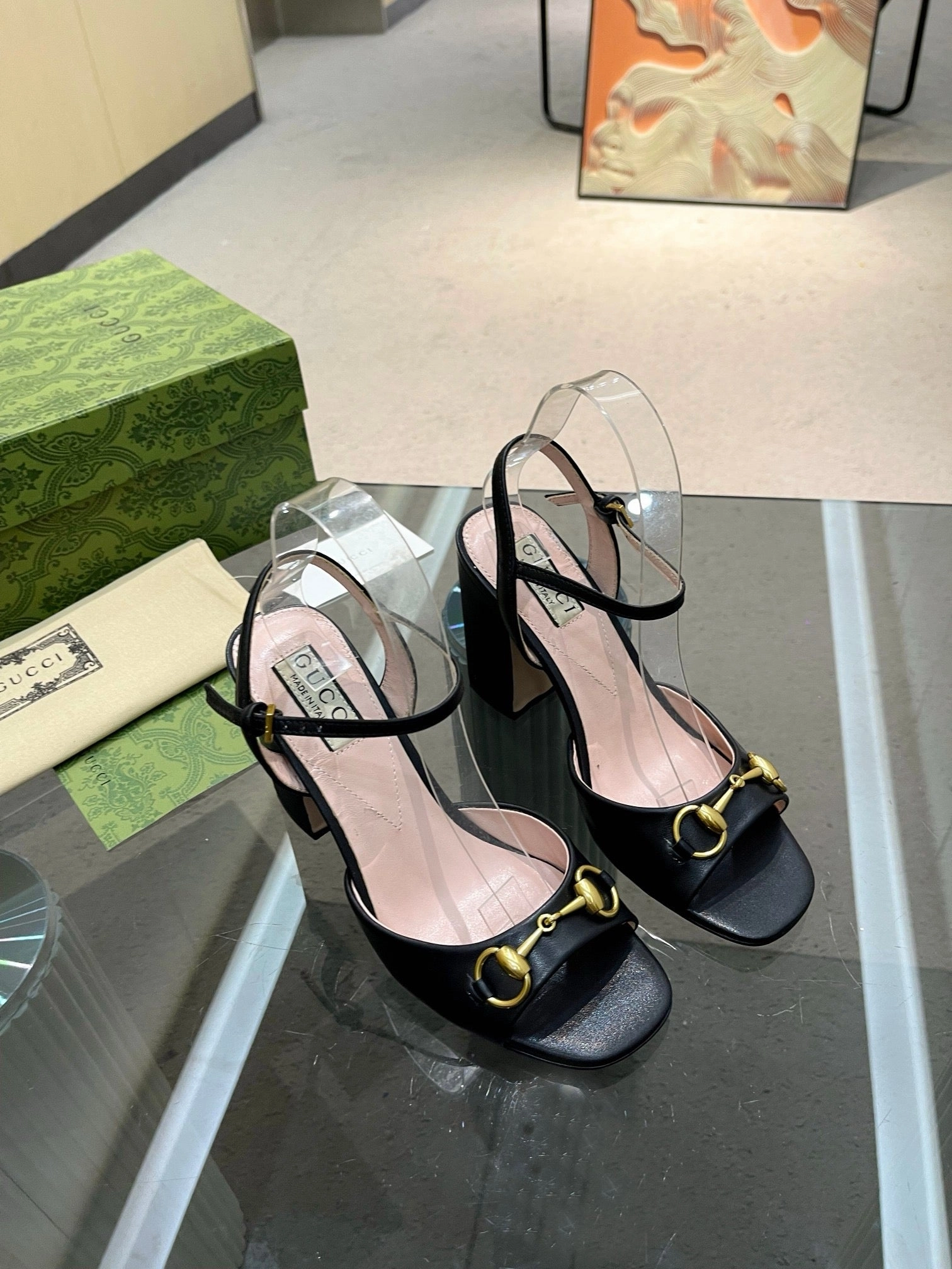 SE1339 Women's Horsebit mid-heel Sandal / Size5-11 Bike Sandals