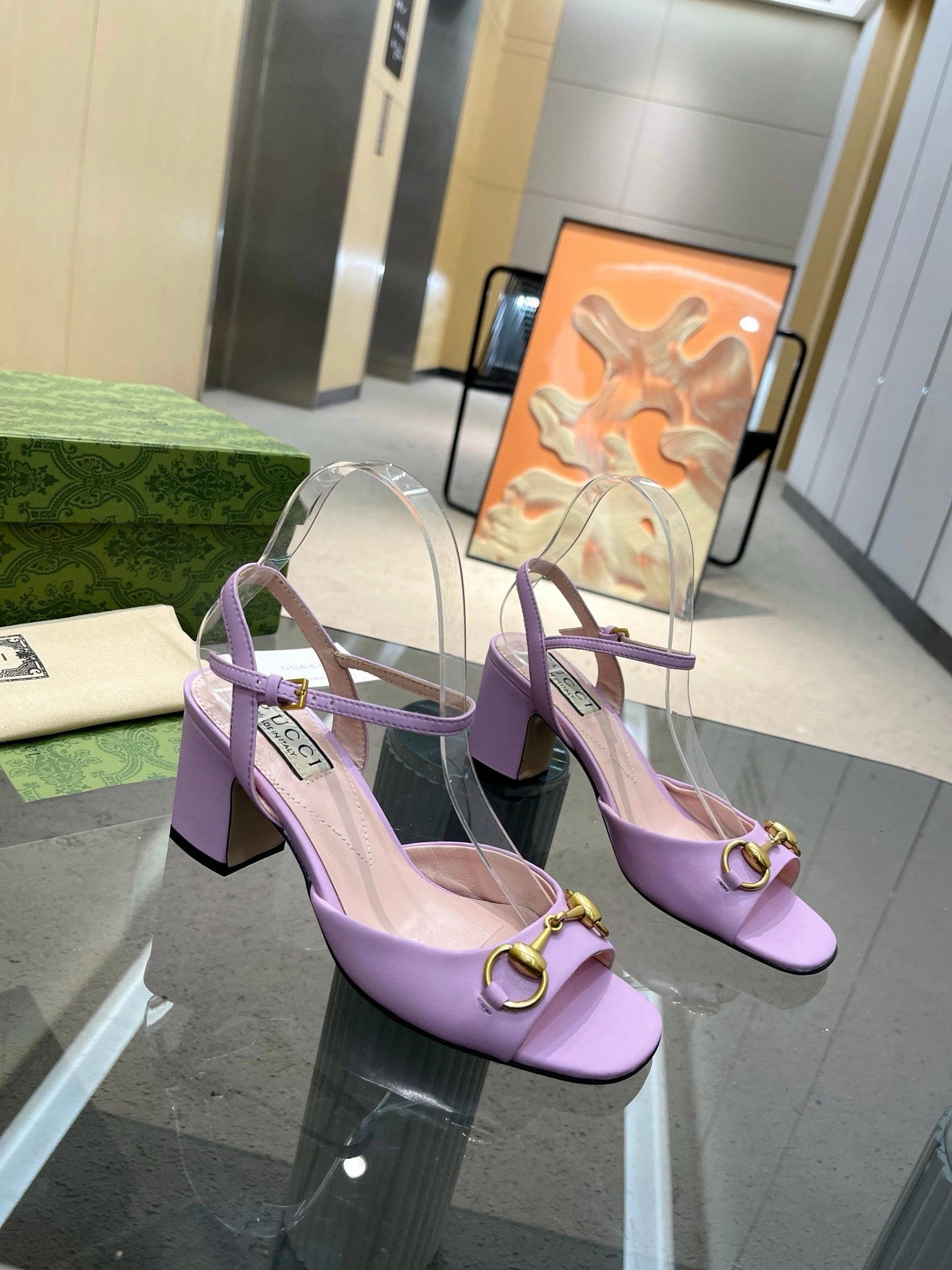 SE1340 Women's Horsebit mid-heel Sandal / Size5-11 Waterproof Trekking Sandals