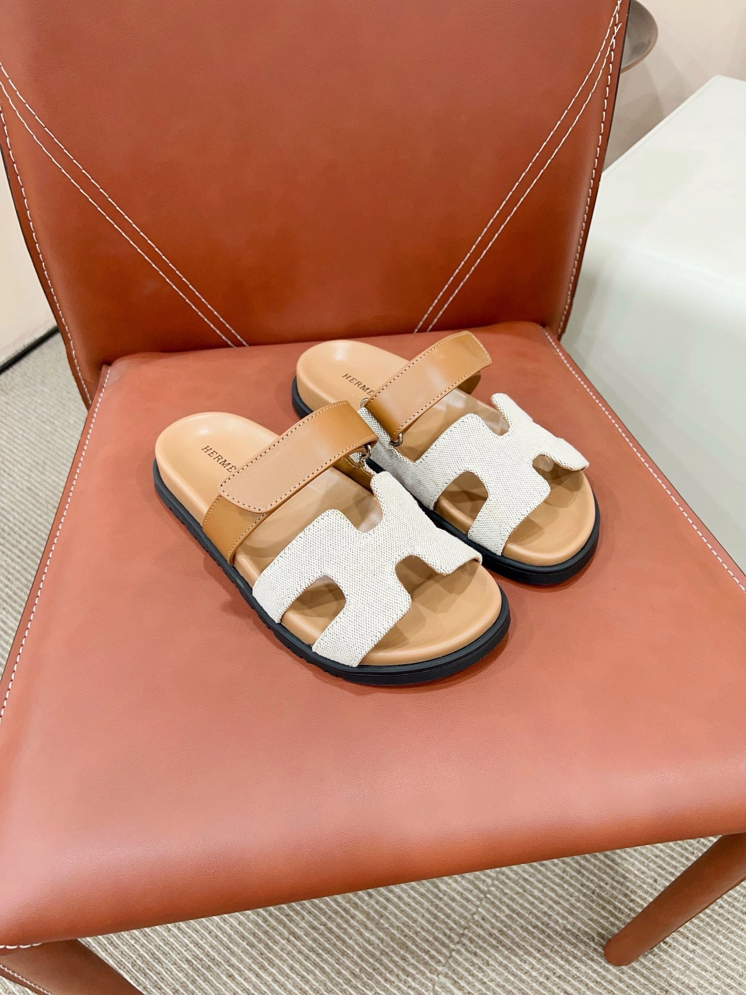 SE1353 H Chypre Sandal / Size4-11 High Heel Slide Sandals