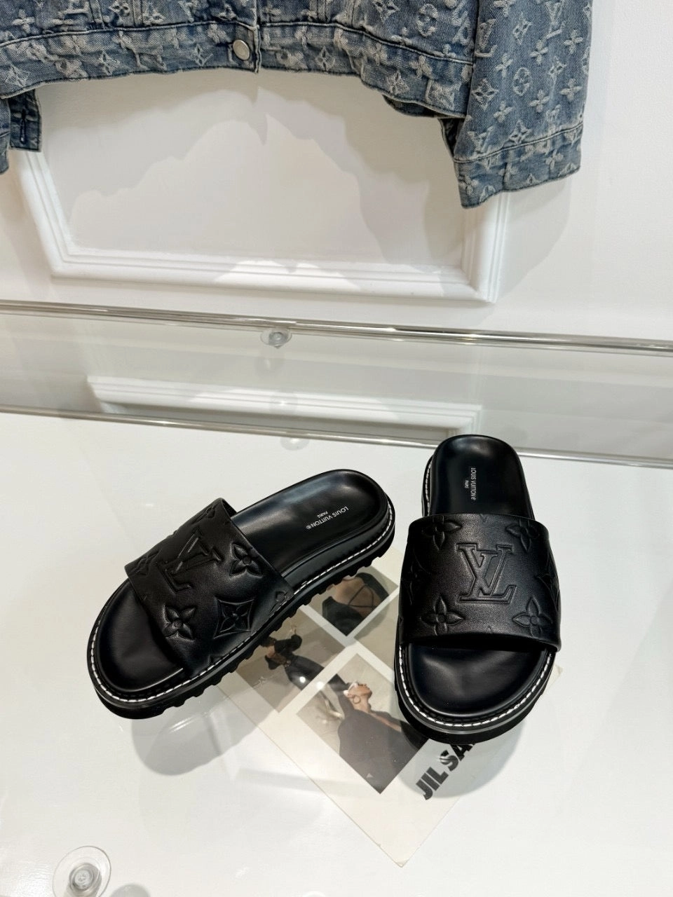 Puffies Slippers SE1477 LV Shore Flat Comfort Mule / Size5-11