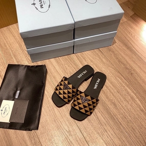 Step Slides SE867 PD Embroidered Fabric Slides / Size5-11