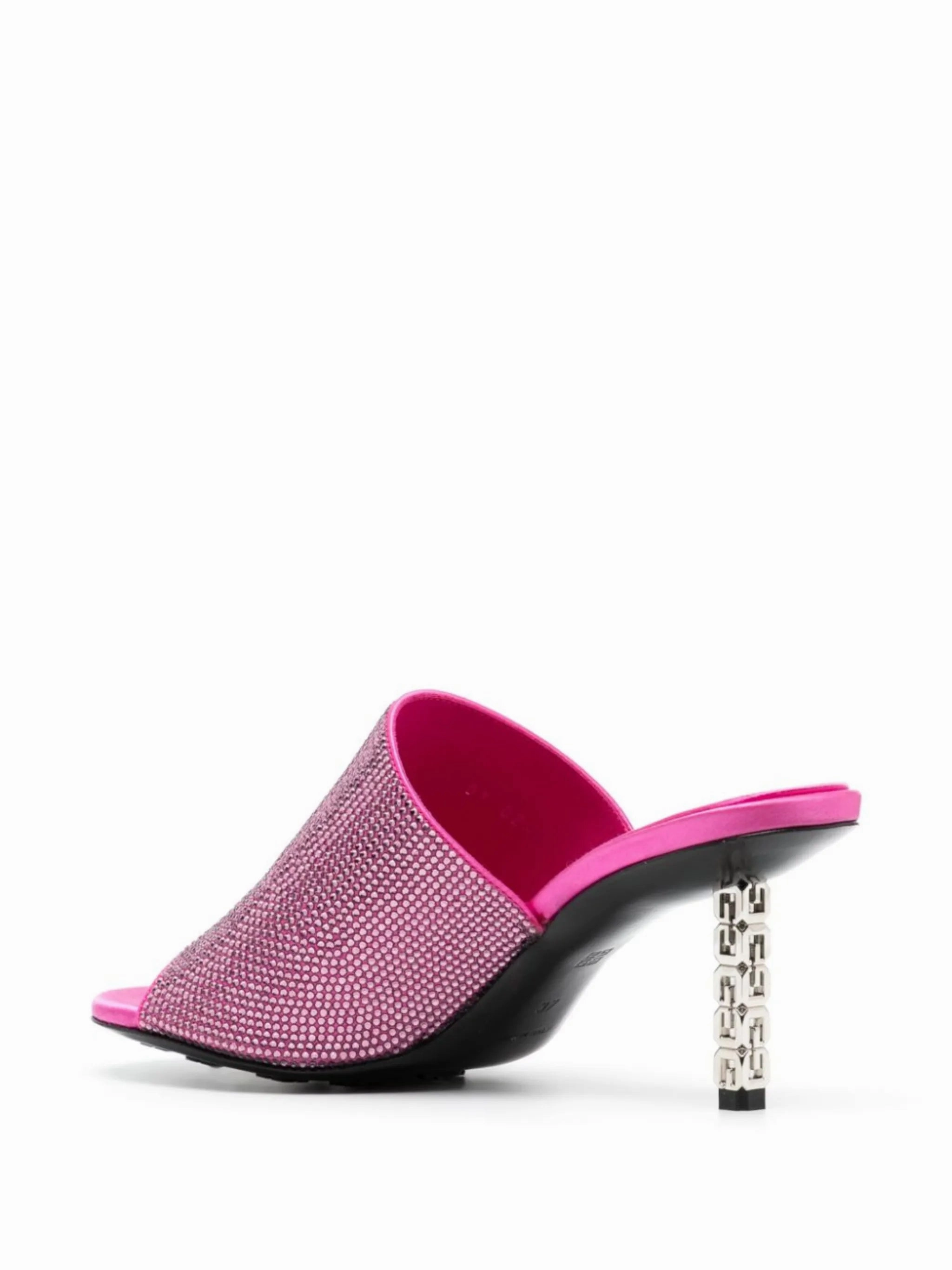 70mm G Cube sandals Sandals Black And Gold