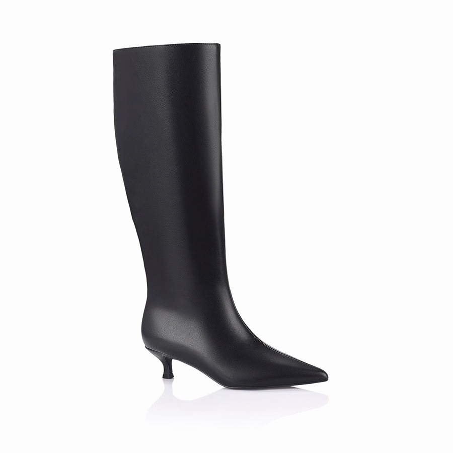 Lucila Knee High Boots - Black Knee High Boots Soft