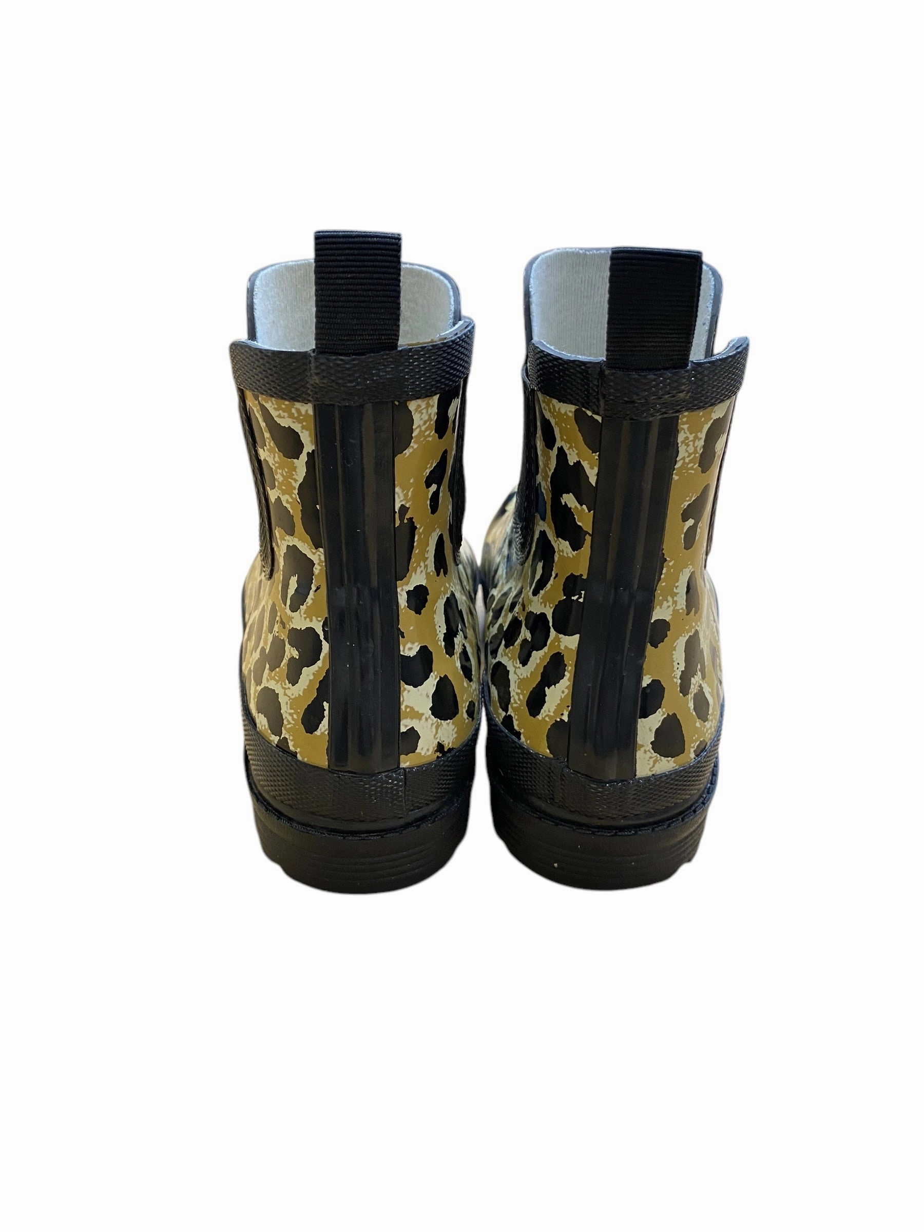 Boots Rain By Clothes Mentor In Animal Print, Size: 8 Best Rain Boots For Wide Feet