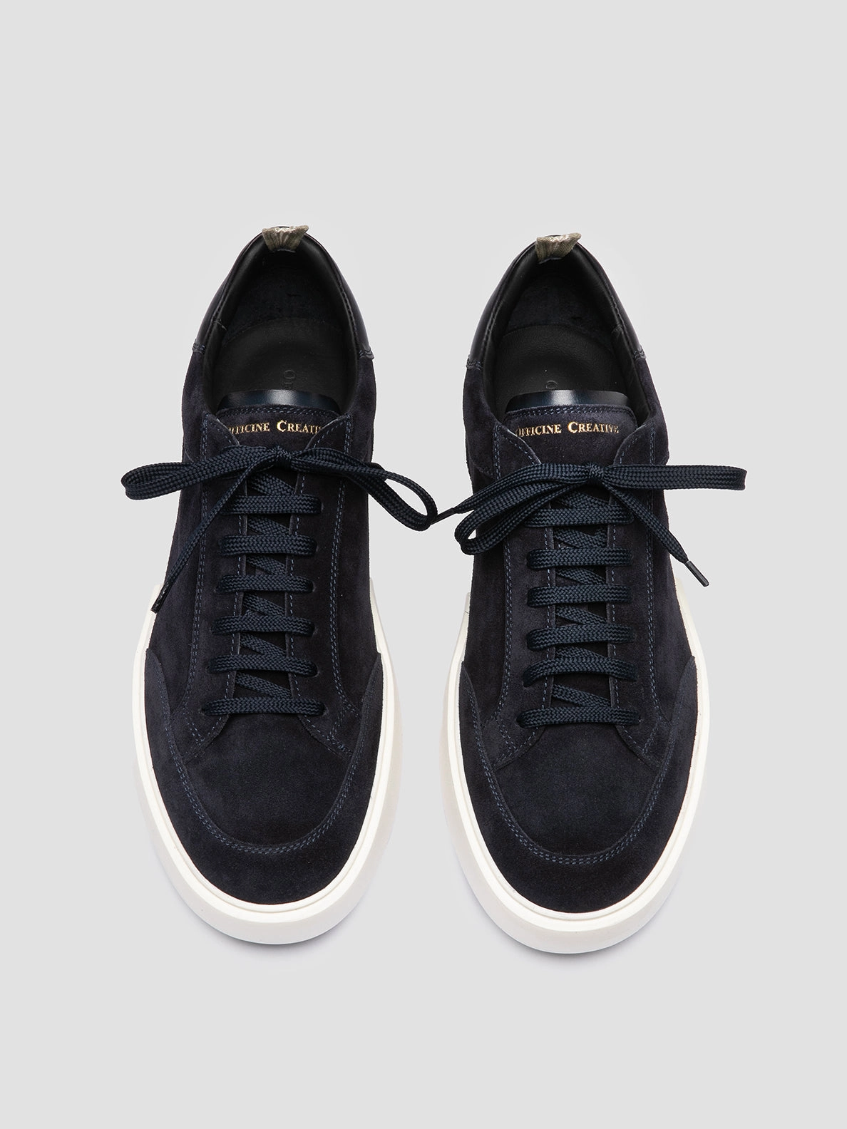 SEQUEL 002 - Blue Suede and Leather Low Top Sneakers Price In Malaysia