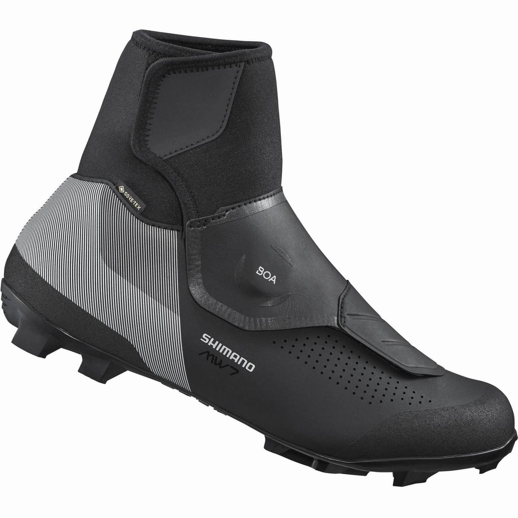 Shimano MW702 GORE-TEX Mens MTB Cycling Boots - Black Thirtytwo Snow Boots