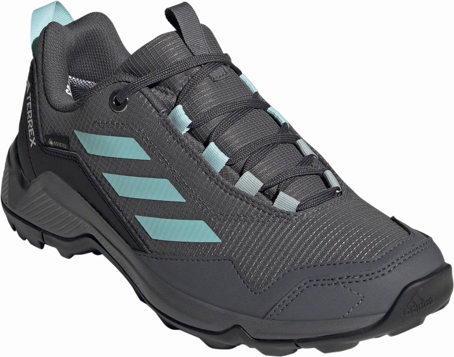 adidas Terrex Eastrail GORE-TEX Womens Walking Shoes - Grey Good Hiking Shoes Water