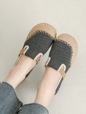 Shoes Flat Canvas Summer Women Stitching Shoes For Wide Feet