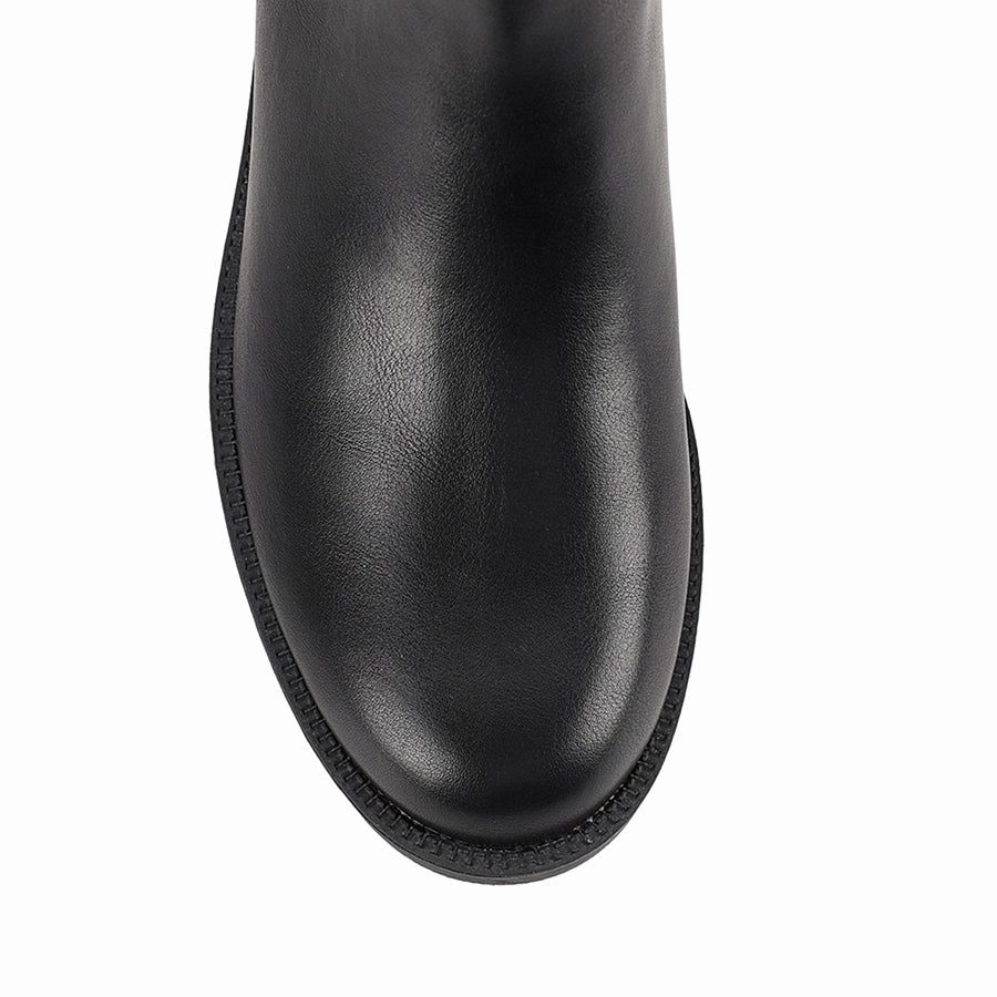 Gala Flat Knee High Boots - Black Charles David Intermix Knee High Boot