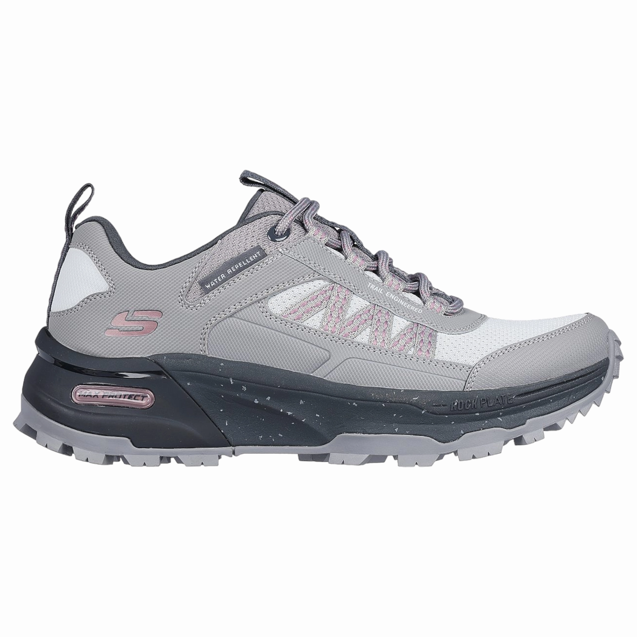 Skechers Women's 180201 Max Protect Legacy Gray Charcoal Hiking Shoes Styling Hiking Shoes