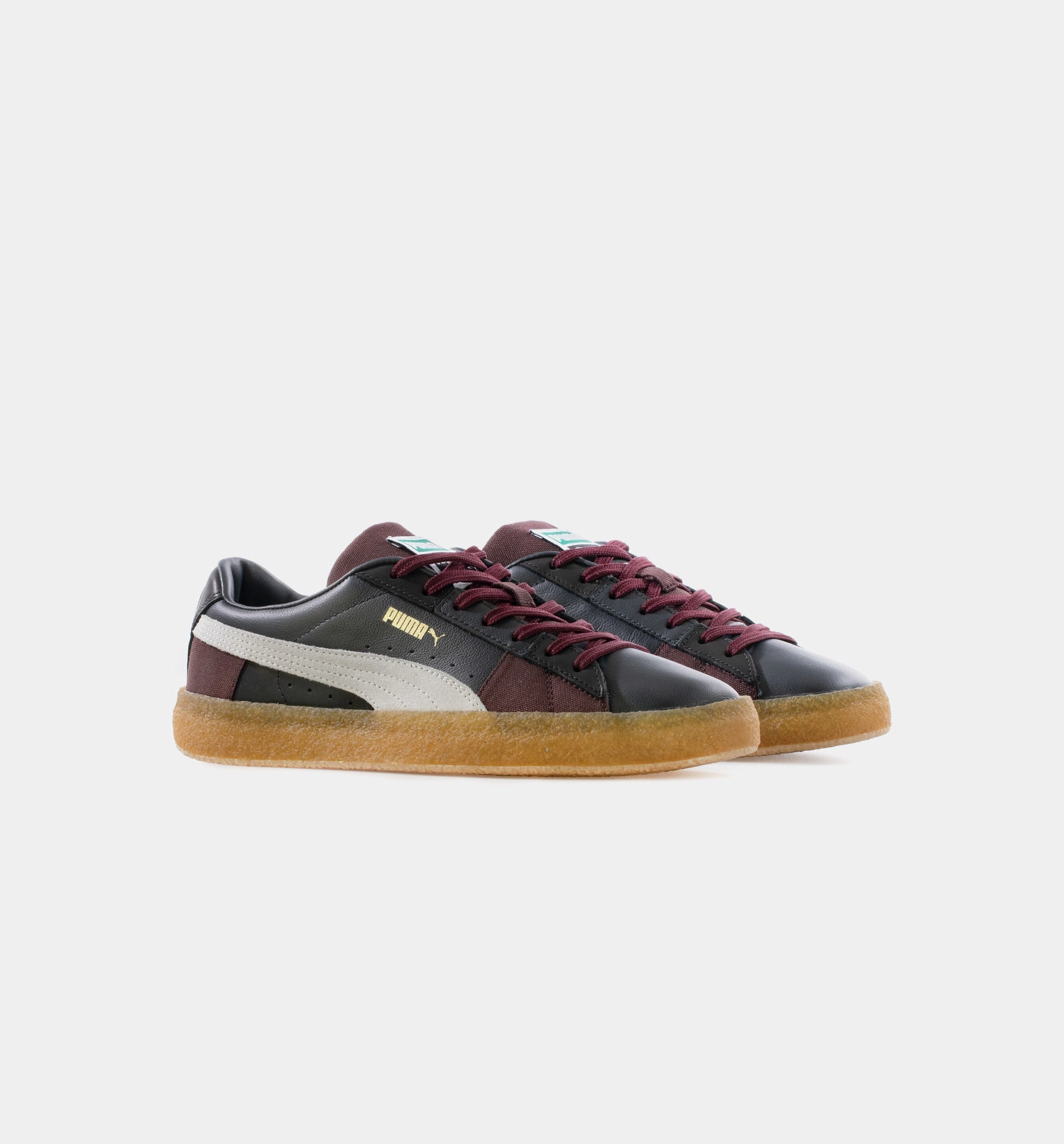 Puma Ignite Nxt Pro Golf Shoes Suede Crepe Patch Mens Lifestyle Shoe - Ebony/Fudge/Gray Violet