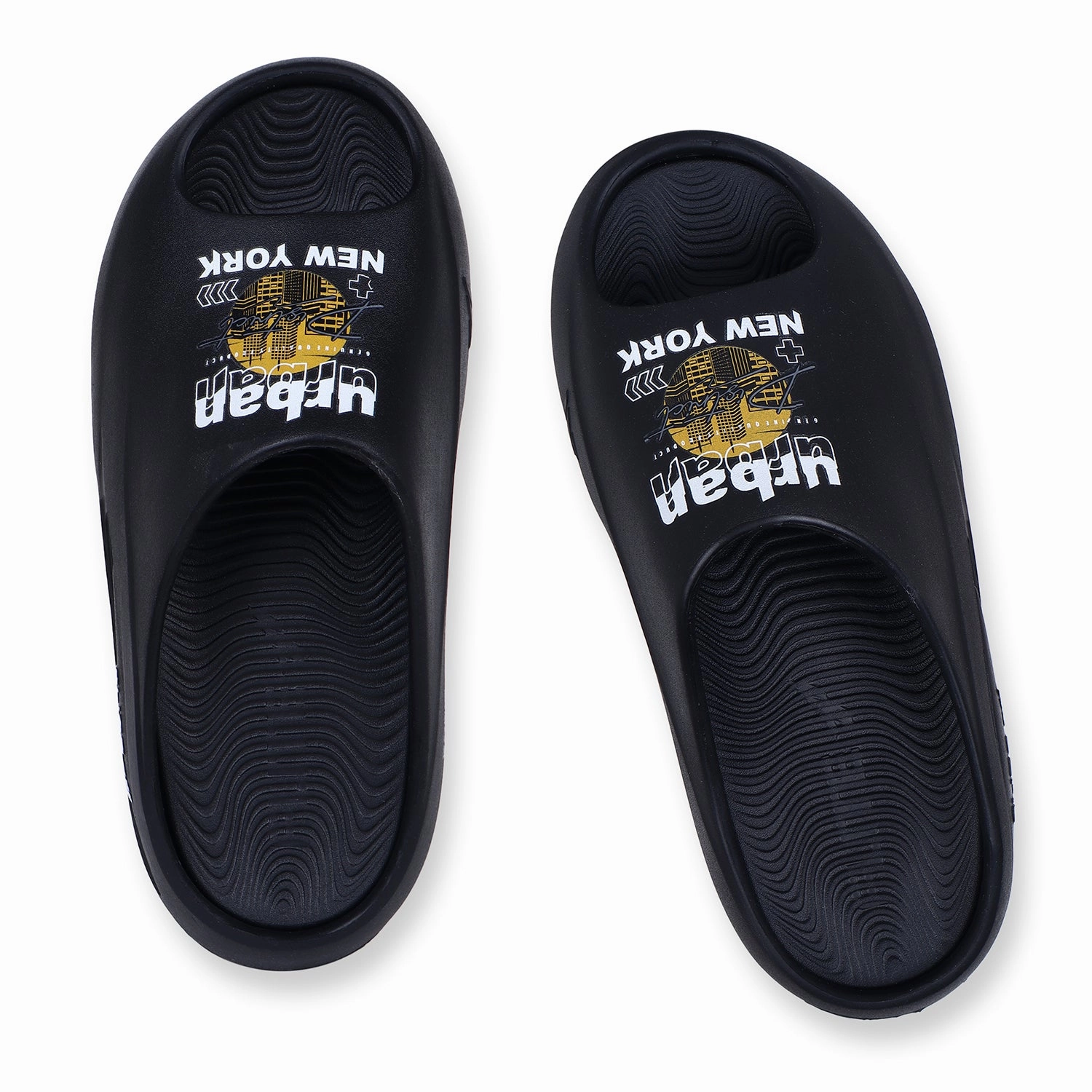 Slides For Men FL 2039 Rockstud Flat Sandals