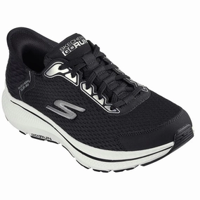 SLIP-INS: GO RUN CONSISTENT - EMPOWERED - BLACK WHITE Shoes Feet