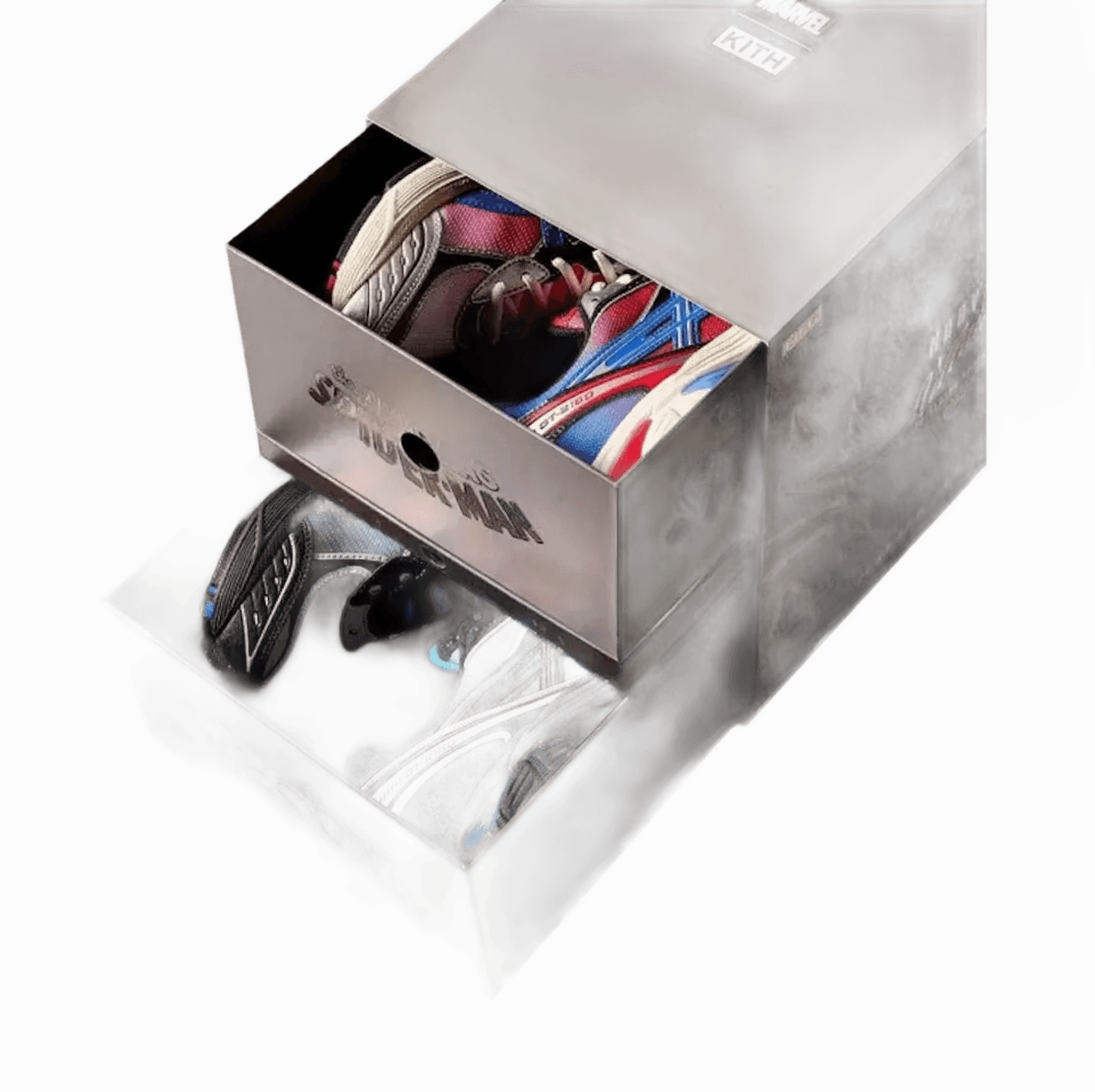 Asics Gt 2150 Running Shoes ASICS GT-2160 Kith Marvel Villains Spider-Man/Venom Pack Sealed Box (Comic Included)