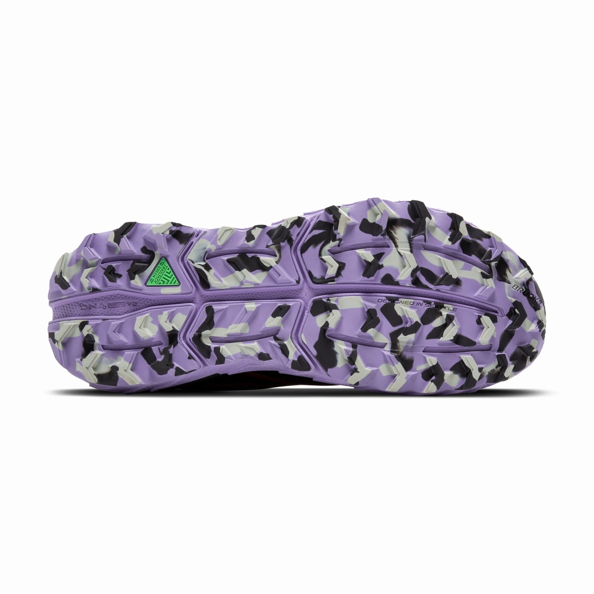 Best Shoes For Long Distance Trail Running Brooks Womens Cascadia 18- Ebony/Sweet Lavender/Copper (1204161B048)