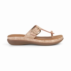 Sandals With Bunions Tresmode Espoo Champagne Women's Casual Platform Flats