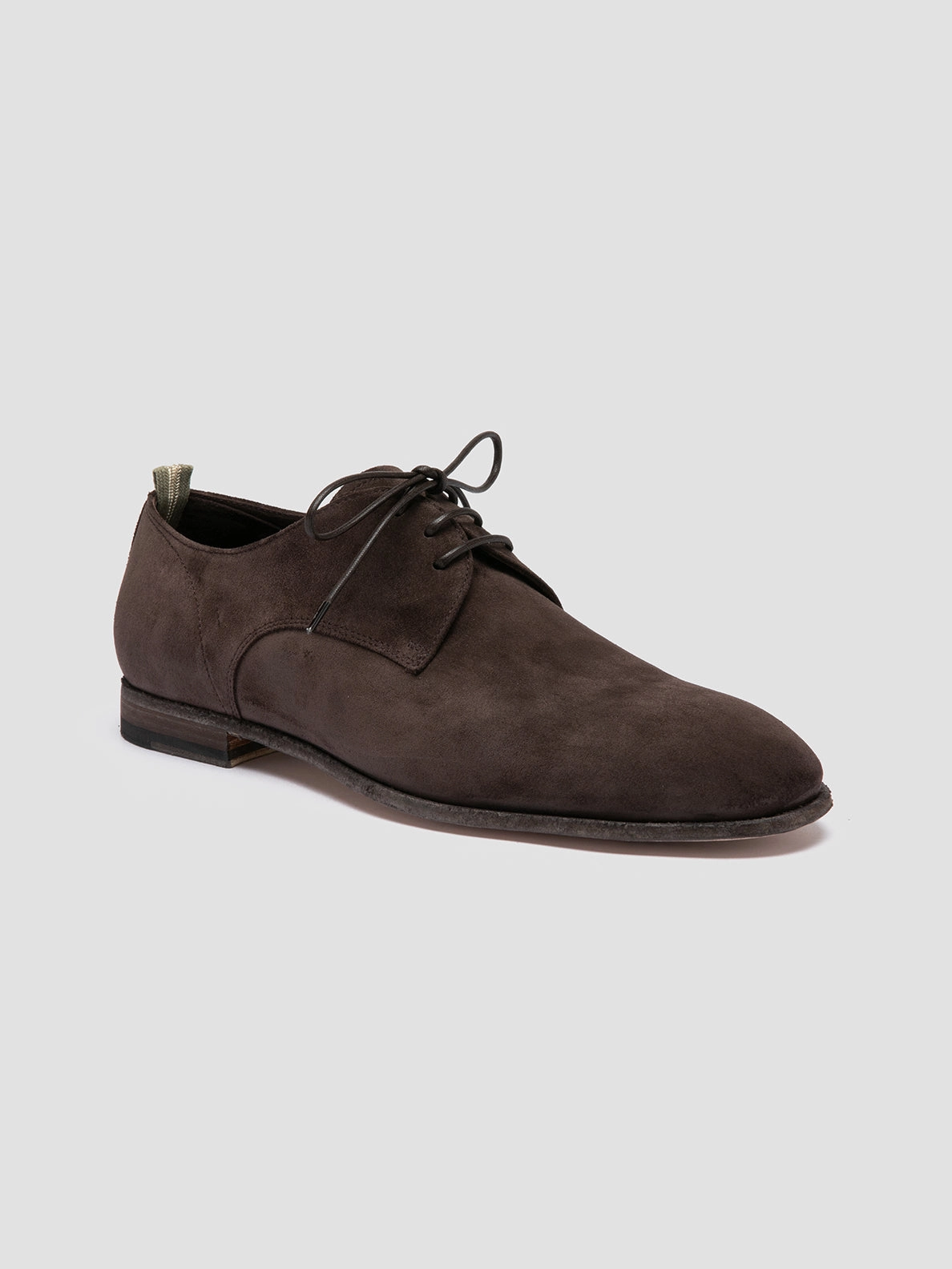 Shoes Dayton Ohio SOLITUDE 002 - Brown Suede Derby Shoes