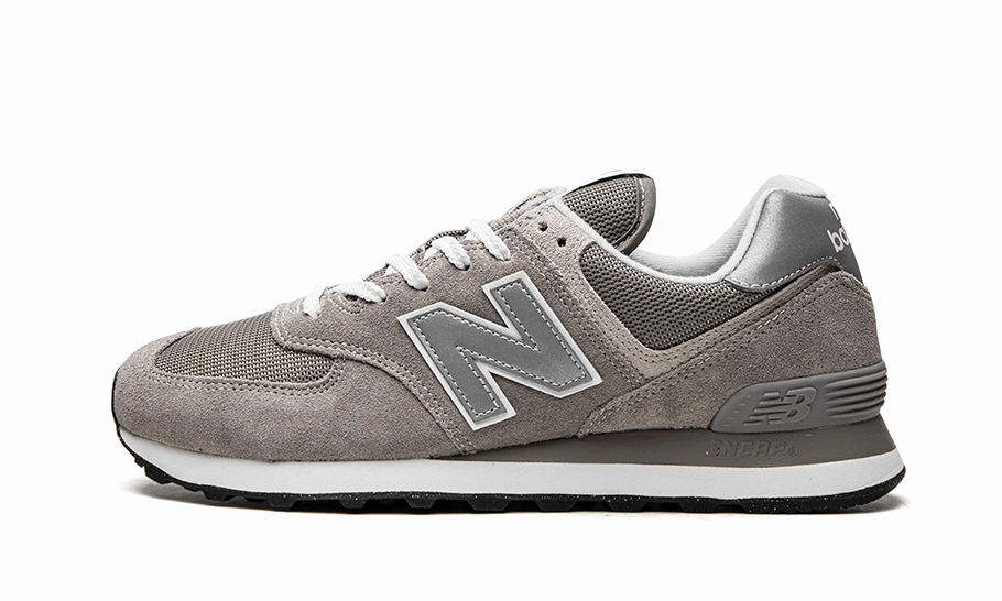 New Balance 574 Grey White (2022) New Balance Shoes Men Black
