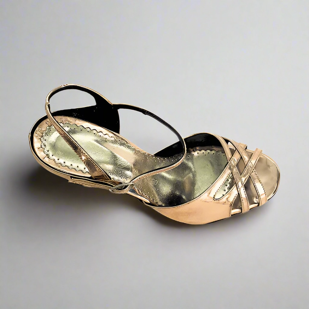 Splendid - Metallic Bronze Argentine Tango Dance Shoes (Suede Sole) Presidents Day Sale