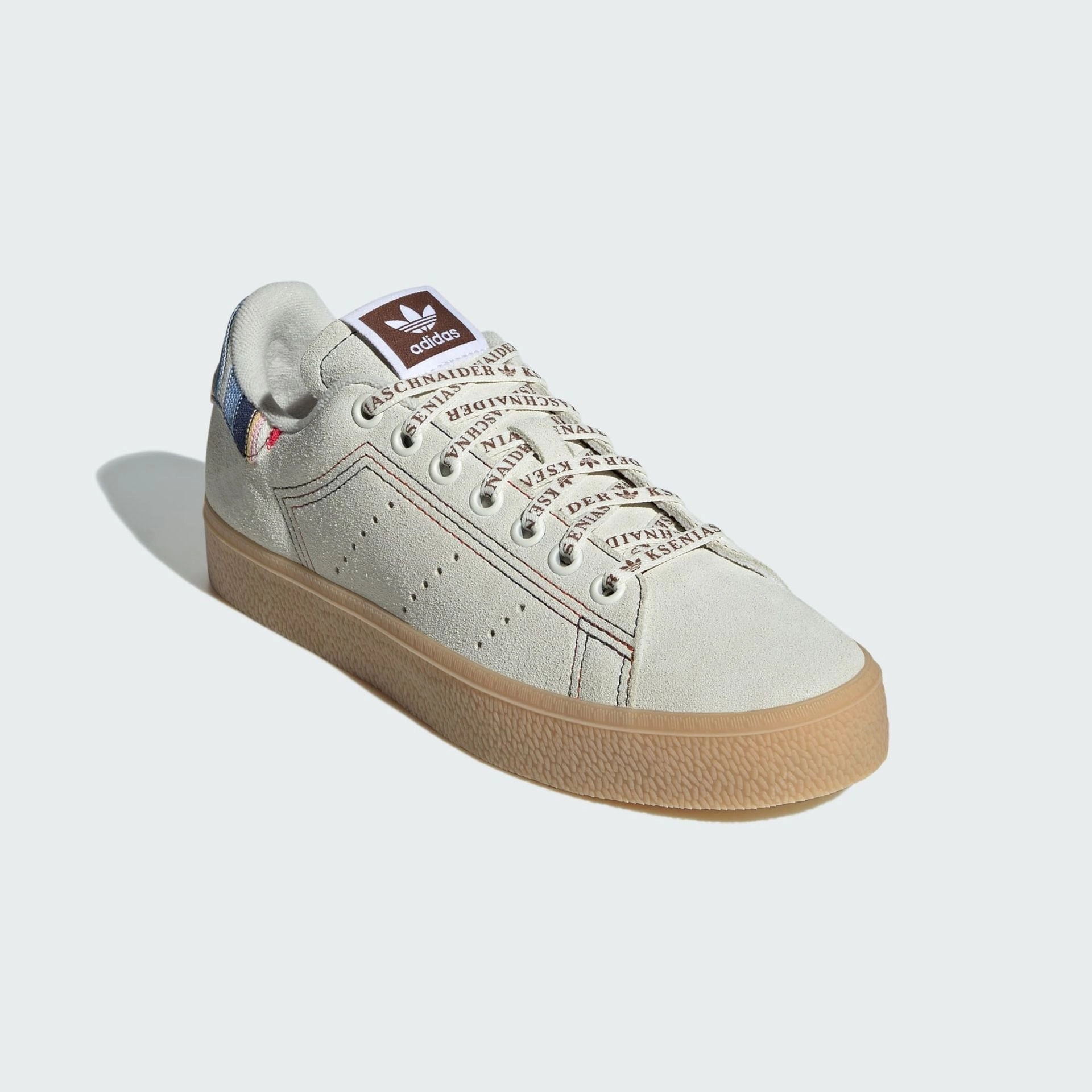 STAN SMITH X KSENIASCHNAIDER SHOES - Ivory / Bliss Pink / Gum 3 Good