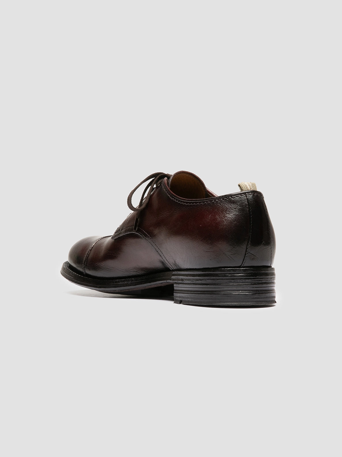 ADMIRAL 008 - Burgundy Leather Derby Shoes Des Moines Iowa
