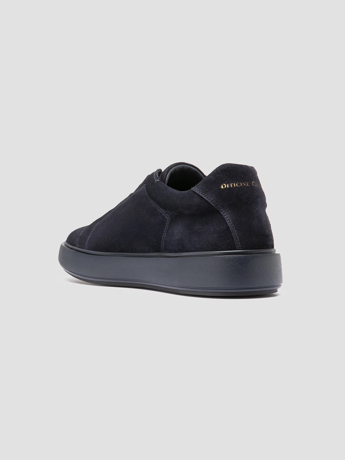 SLOUCH 001 - Navy Suede Sneakers Best Shoes For Running On Concrete