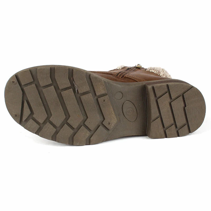 Mario And Luigi Rain Boots Women's Wanderlust Amy Waterproof Boot - Dark Tan