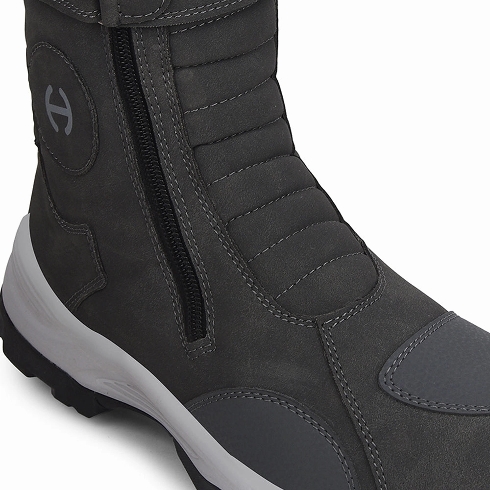 Healers Dark Grey Sports Trekking & Hiking Boot For Men PENGONGG-E By Liberty Bedt Hiking Shoes