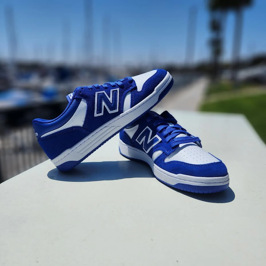 NEW BALANCE BB480 "Kentucky" New Balance Black White Grey