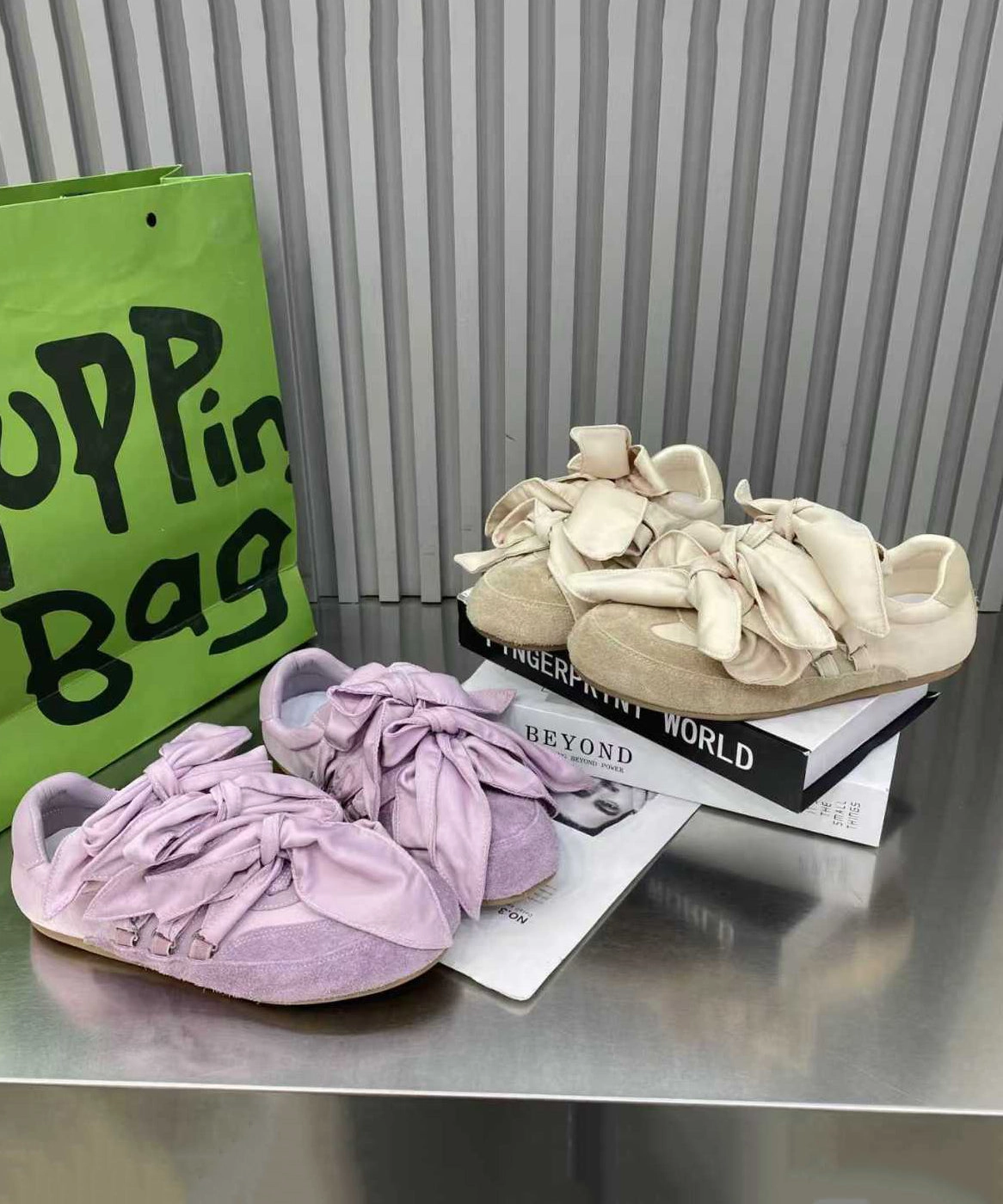 Shoes Dick's Sporting Goods Suede Splicing Women Shoes Apricot Bow Casual Flat For