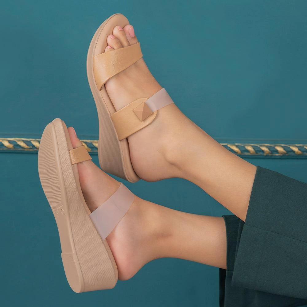 Best Sandals Walking The Vios Camel Women's Dress Wedge Sandals Tresmode