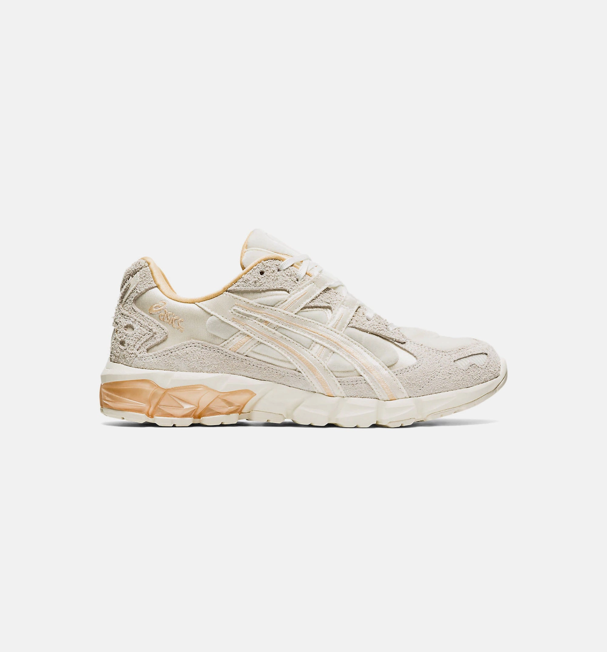 Asics Structured Shoes Tiger Gel Kayano 5 Kzn Mens Lifestyle Shoe - White/Champagne/Cream