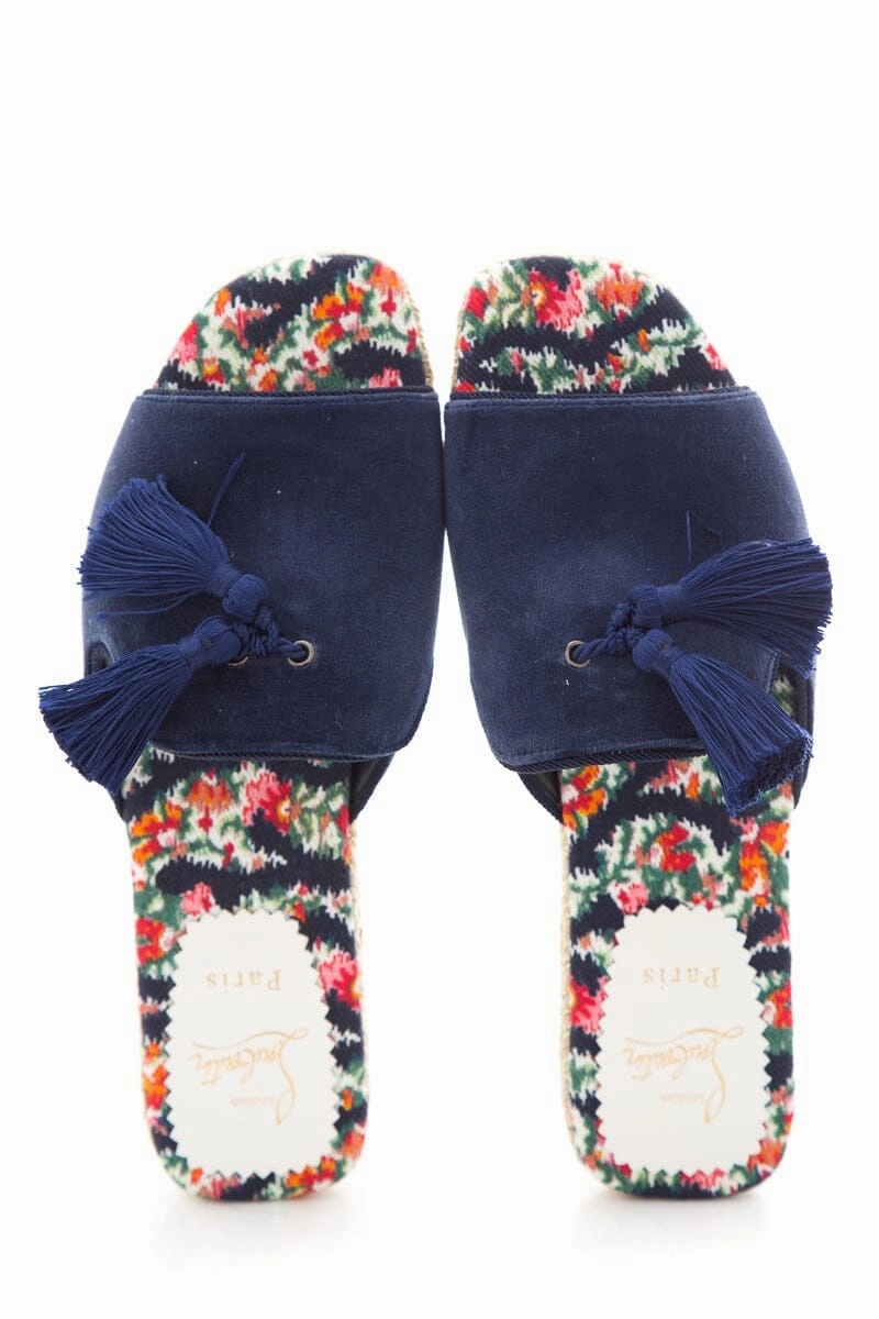 Best House Slippers Reddit Christian Louboutin Navy Slides SZ 39