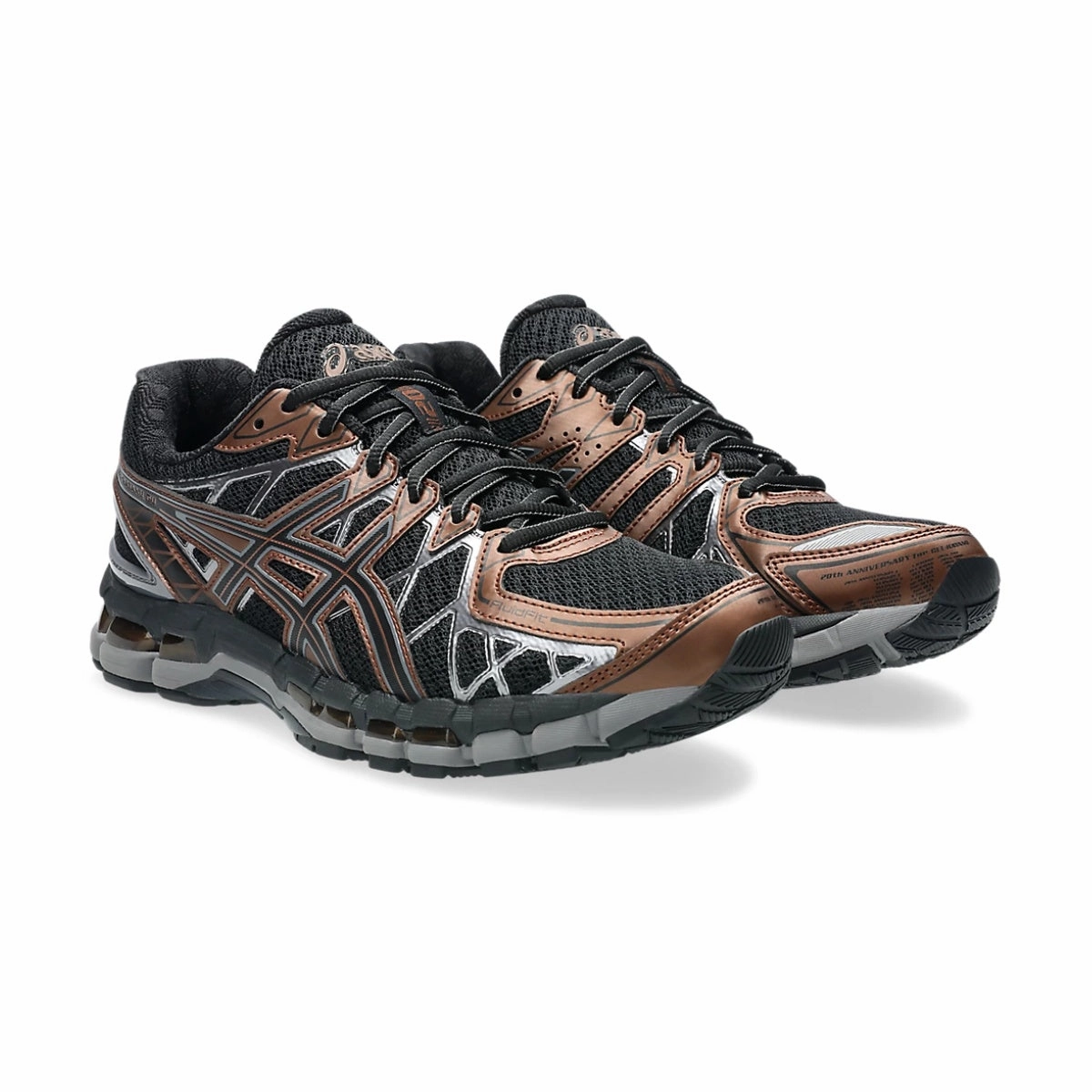 GEL-Kayano 20 'Black Reddish Brown' Asics Shoes For Knee Pain