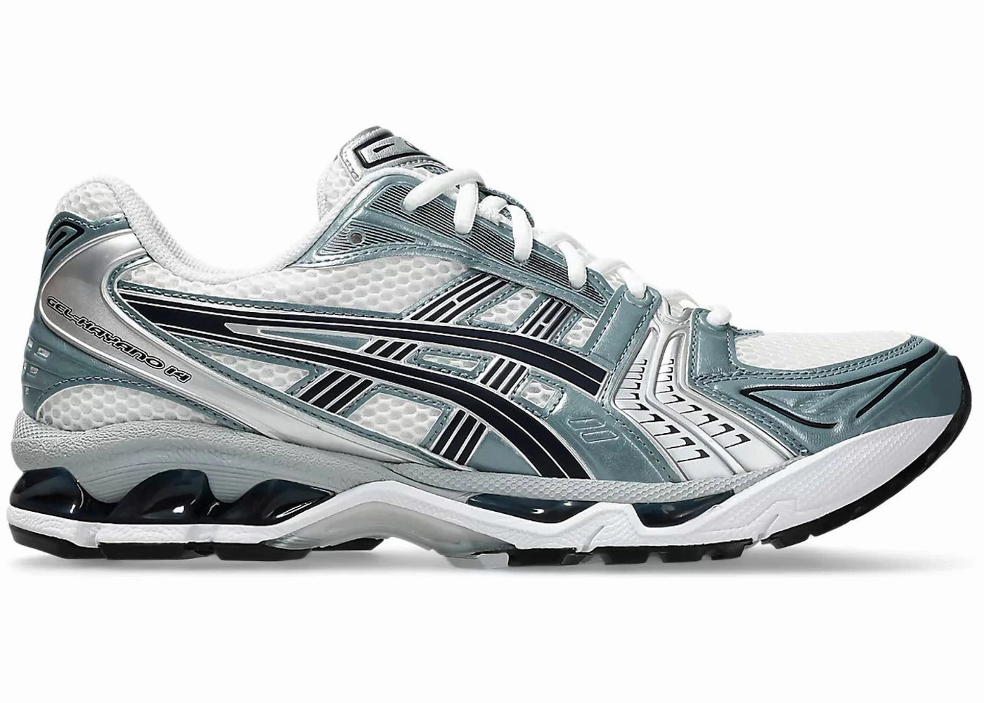 ASICS Gel-Kayano 14 White Fjord Grey Asics Gel Rocket 11 Badminton Shoes