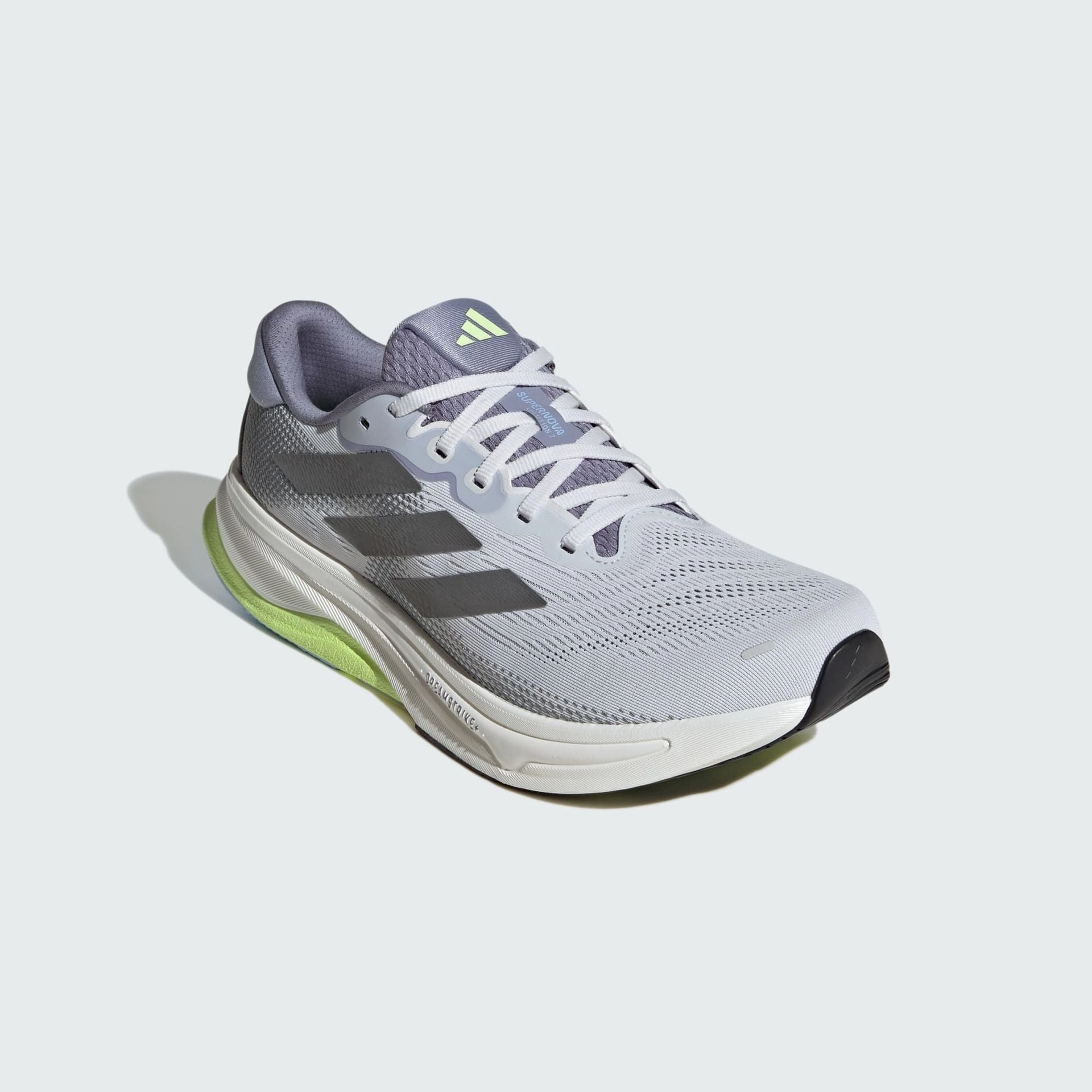 SUPERNOVA SOLUTION 2.0 RUNNING SHOES - Dash Grey / Iron Metallic / Hi-Res Yellow Hiking Shoes Top 10