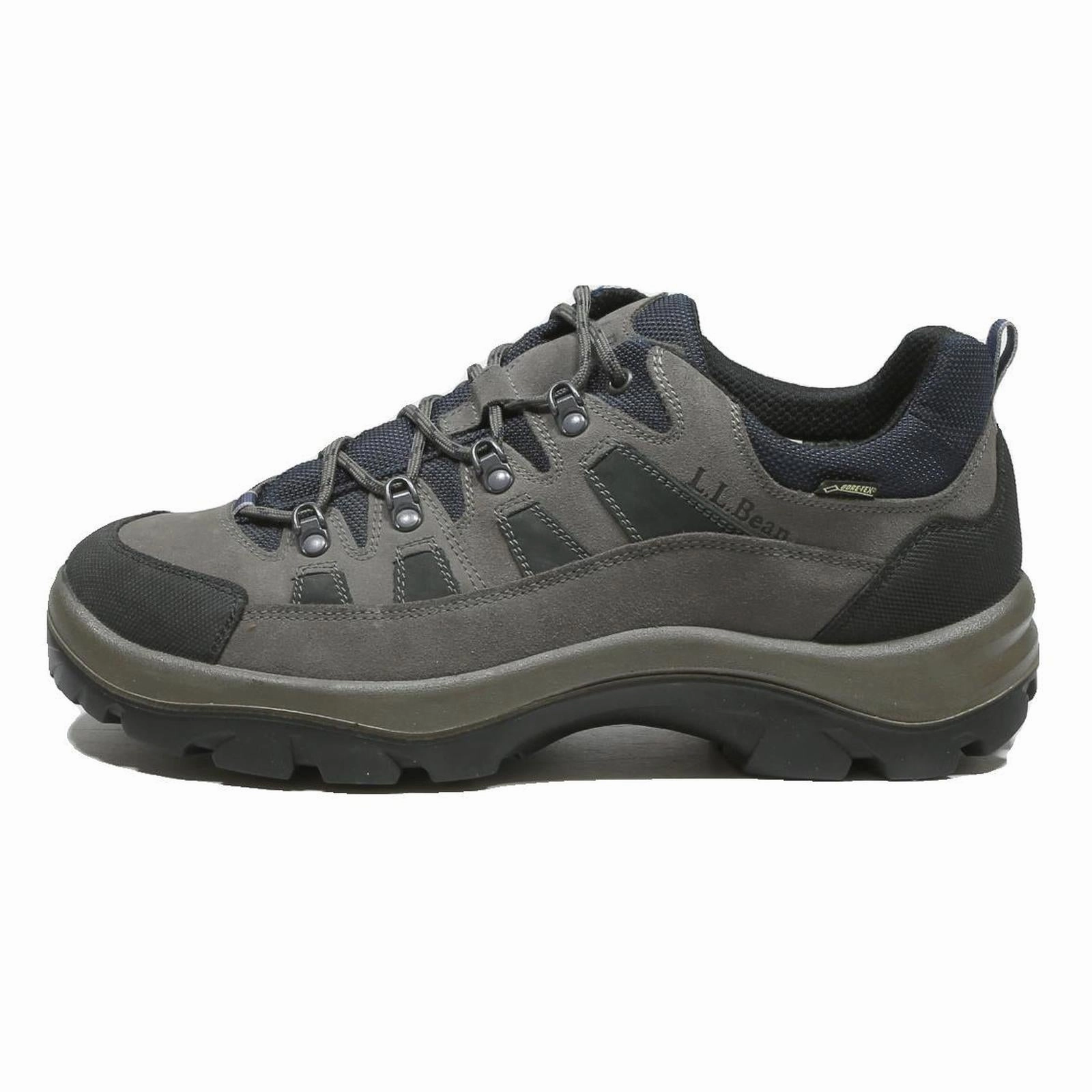 Trail 2650 Campo Hiking Shoes LL BEAN Mens Waterproof Walking Trainers Grey Synthetic UK 11.5 Outdoor Hiking