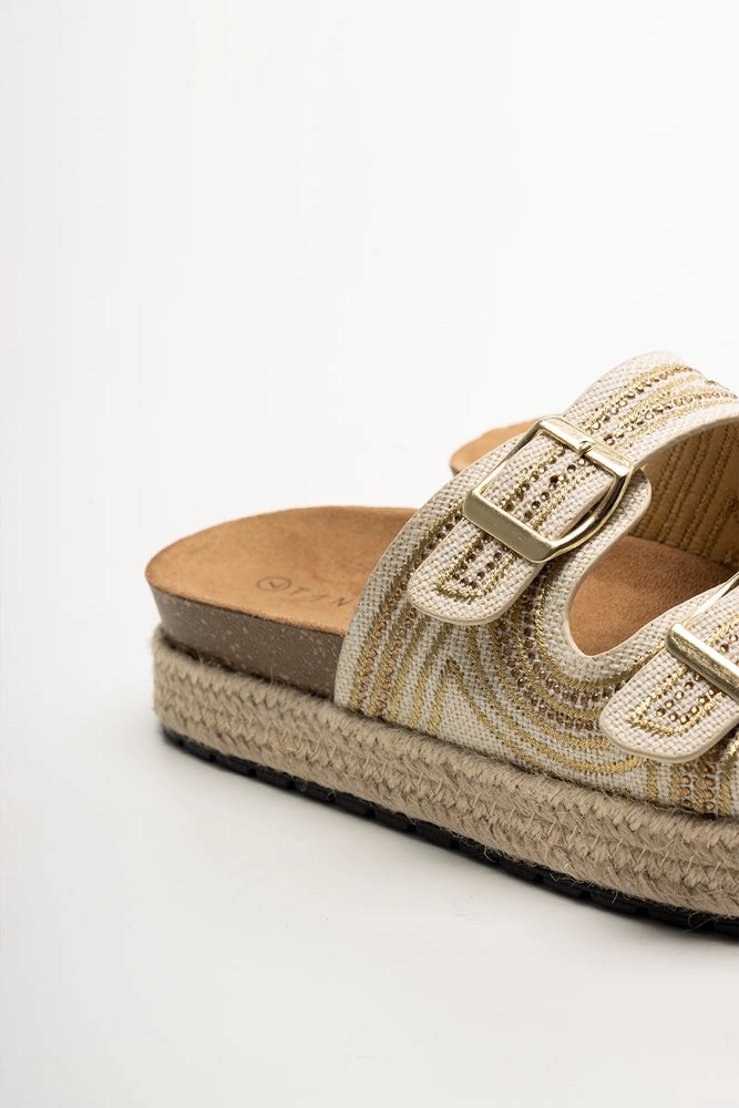 Royal Plantation Sandals Resort Double Band Sandals Natural