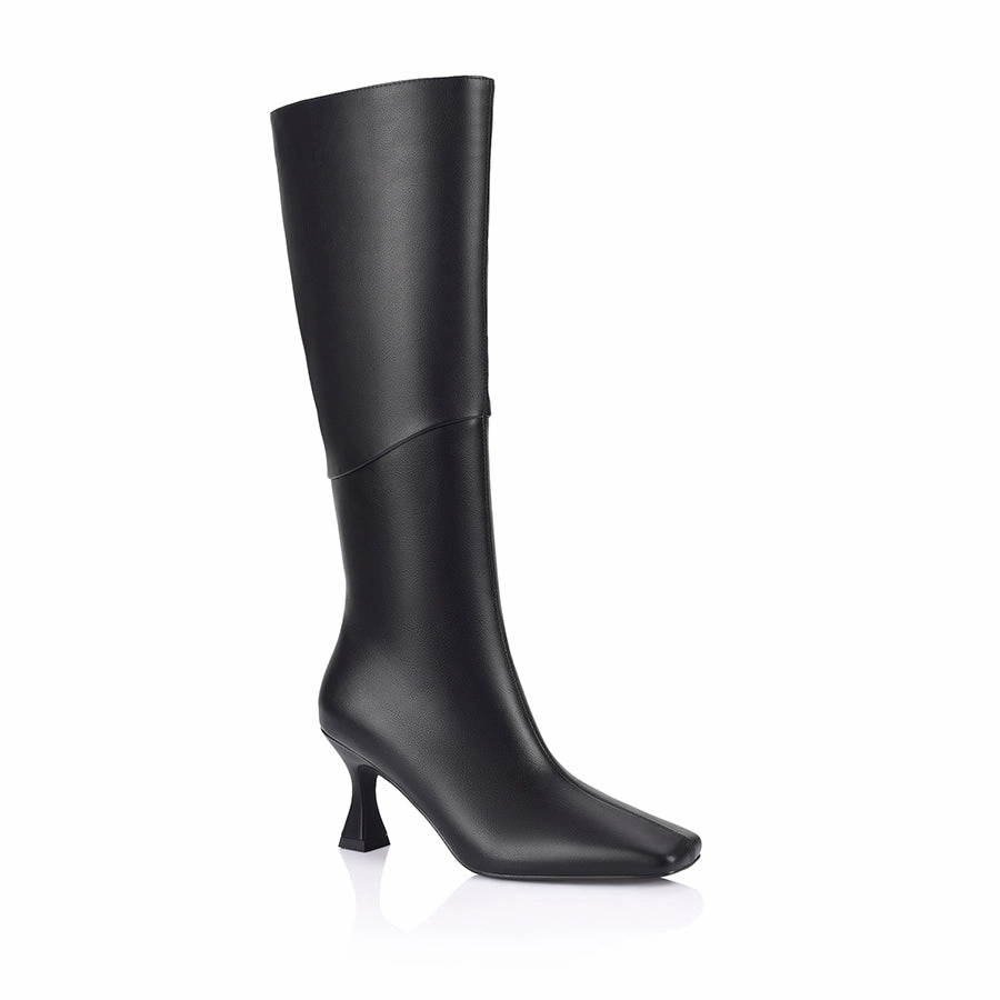 Ultra Knee High Boots - Black Made To Measure Knee High Boots
