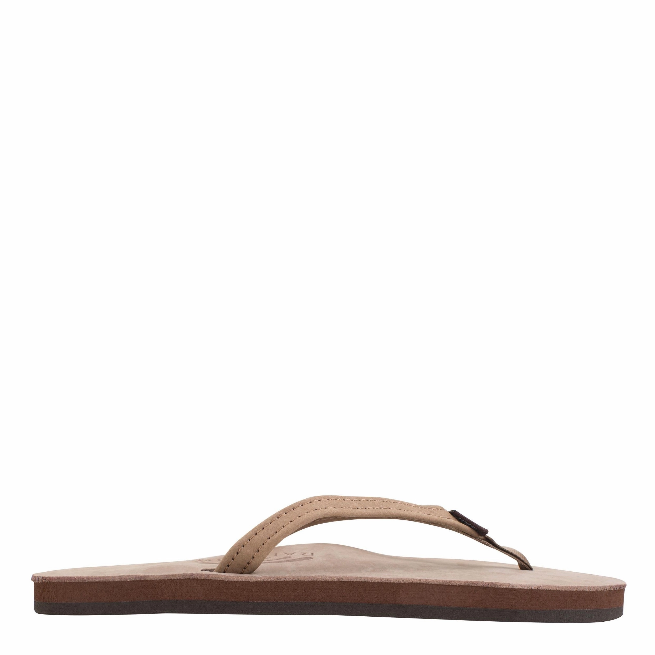 Women's Single Layer Narrow Strap Wooden Sandals